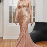 Strapless Mermaid Gown-4